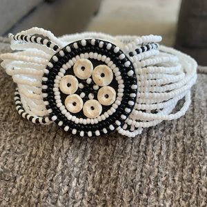Handbeaded bracelet to support S African town
